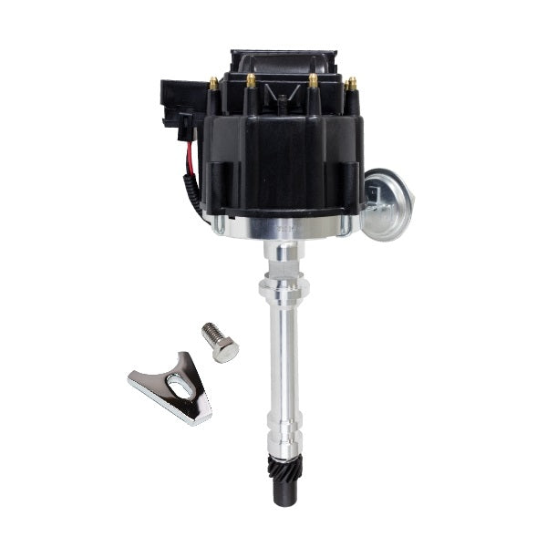 GM SB and BB Compatible HEI Ready to Run Distributor - 65K Volt Coil - Black Cap