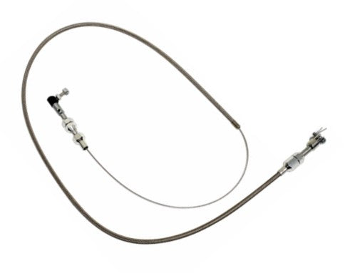 Cable Kit, 36" Stainless Braided Throttle, Universal