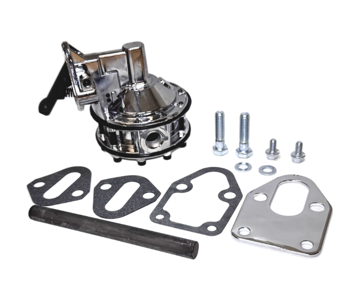 Racing Mechanical Fuel Pump - GM SB 262-400 - 6 Valve - 110 GPH and 7.5 psi