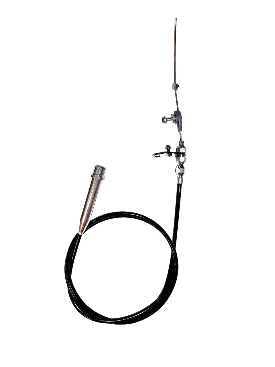 Cable Kit, Chevy - GM 700R4 Transmission Kickdown, Black