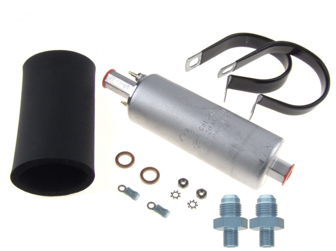 External Electric Fuel Pump, 255LPH Inline, GSL392 Compatible pump