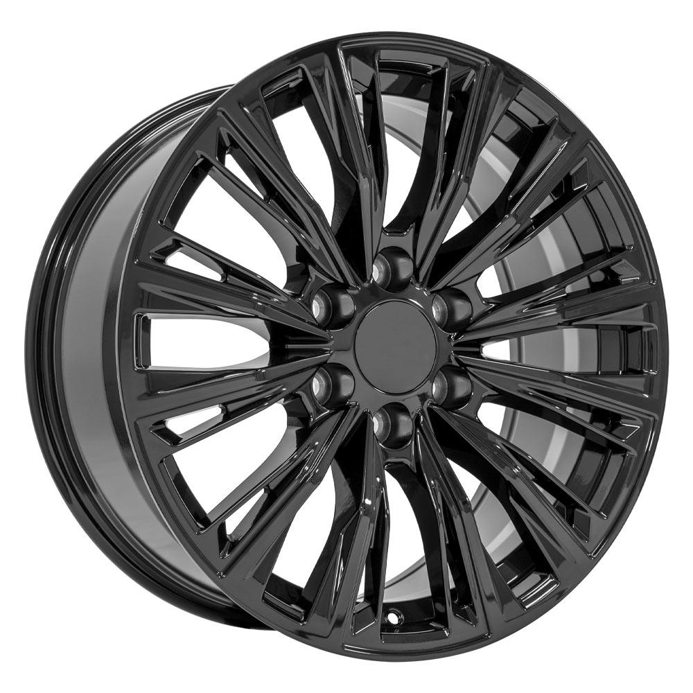 20" Wheel fits Cadillac Escalade - CA93 Black 20x9