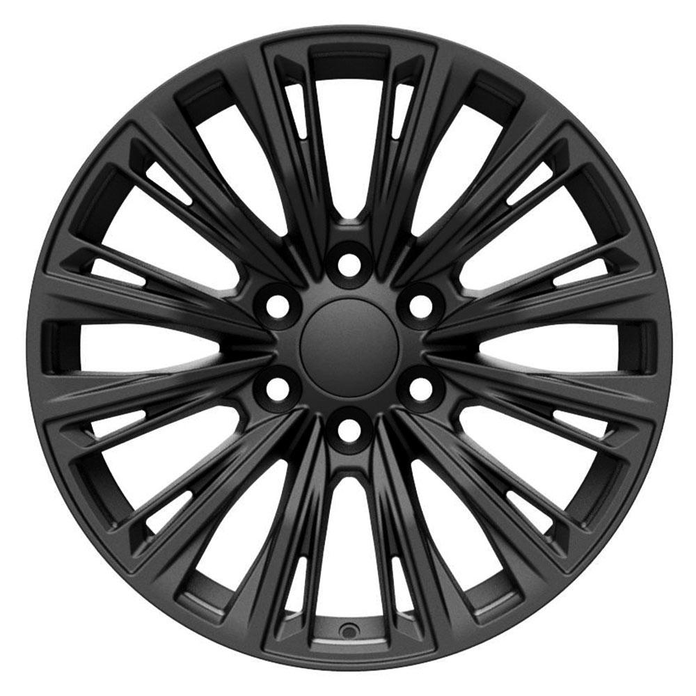 20" Wheel fits Cadillac Escalade - CA93 Satin Black 20x9