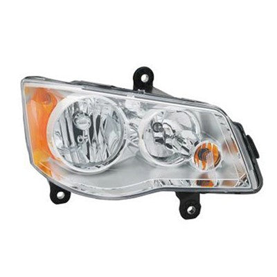 2016 Chrysler Town & Country Front Passenger Side Replacement Halogen Headlight Assembly ARSWLCH2503192V