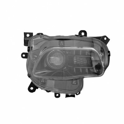 2016 Jeep Cherokee Front Passenger Side Replacement Halogen Headlight Assembly ARSWLCH2503249C