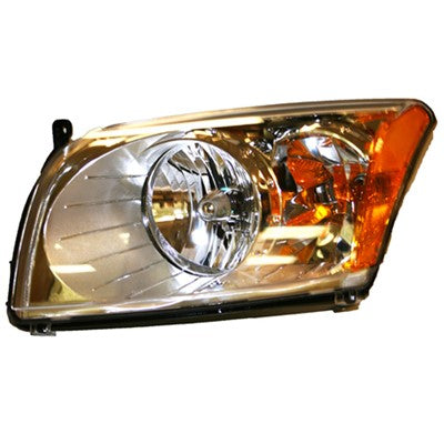 2008 Dodge Caliber Front Driver Side Replacement Headlight Lens and Housing ARSWLCH2518118V