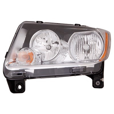 2013 Jeep Compass Front Driver Side Replacement Halogen Headlight Assembly ARSWLCH2518139C