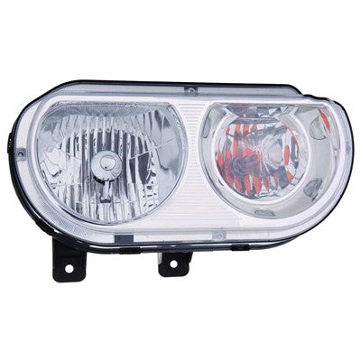 2008 Dodge Challenger Front Passenger Side Replacement Halogen Headlight Assembly ARSWLCH2519137C