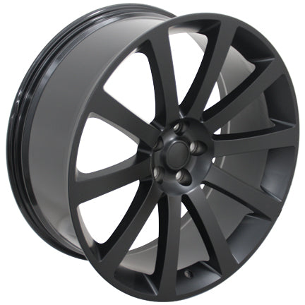22" Fits Chrysler - CL 3 SRT Style Wheel - Satin Black 22x9