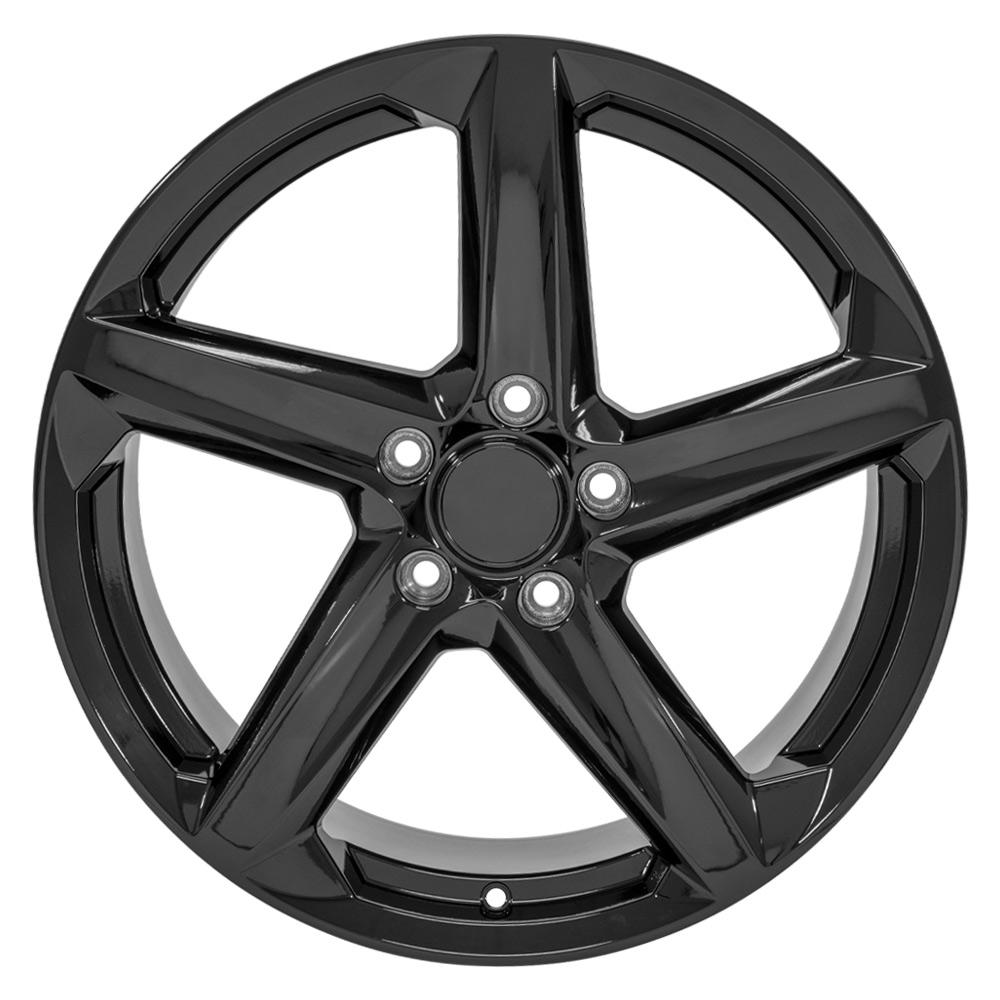 19" Wheel fits Chevrolet C7 Corvette - CV02C Black 19x10