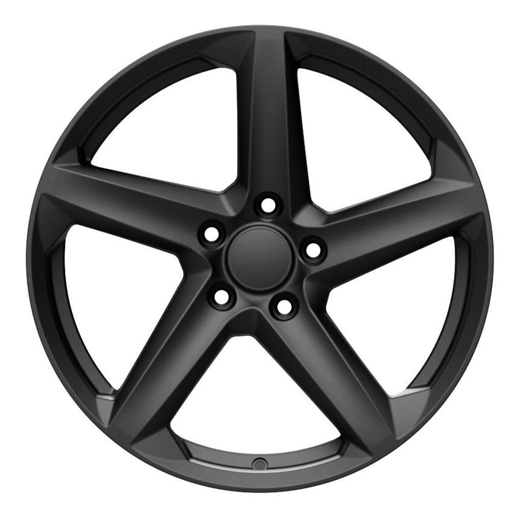 19" Wheel fits Chevrolet C7 Corvette - CV02C Satin Black 19x10
