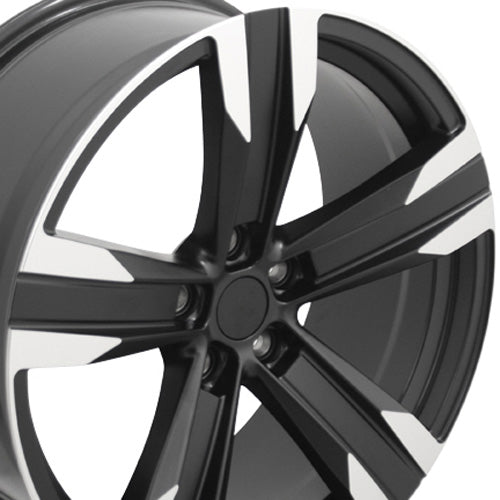 20" Fits Chevrolet - Camaro ZL1 Wheel - Satin Black Mach'd Face 2x8.5