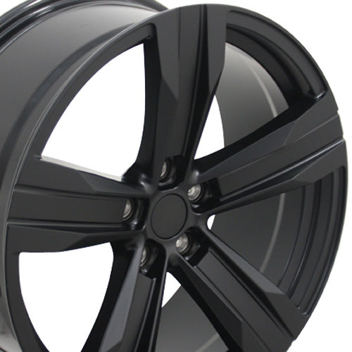 20" Fits Chevrolet - Camaro ZL1 Wheel - Satin Black 2x9.5