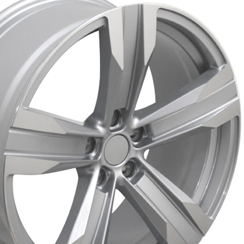 20" Fits Chevrolet - Camaro ZL1 Wheel - Silver Mach'd Face 2x9.5