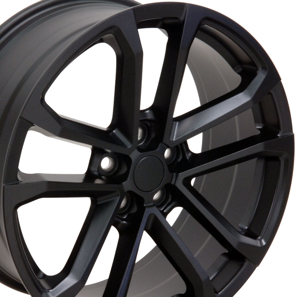 20" Fits Chevrolet - Camaro ZL1 Style Wheel - Satin Black 20x9.5