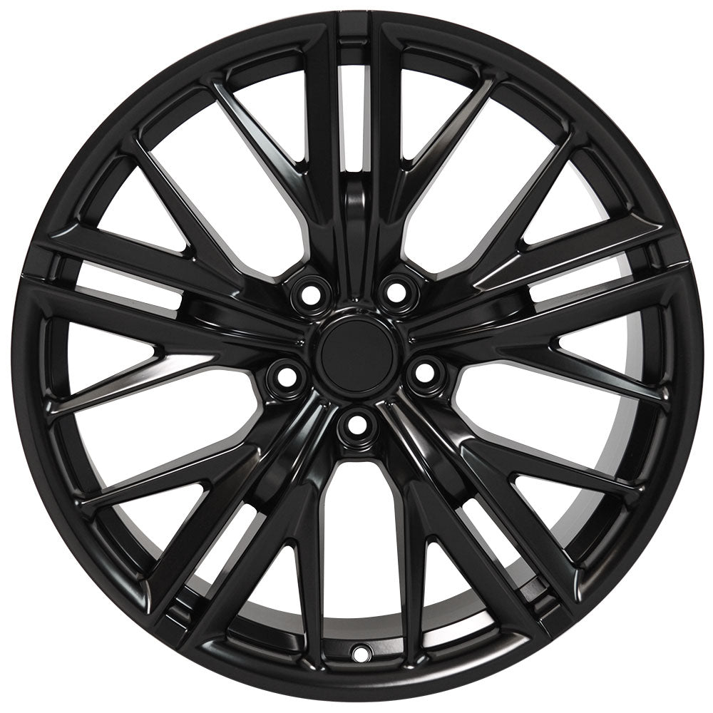 20" fits Chevrolet - Camaro ZL1 Wheel - Satin Black 20x8.5