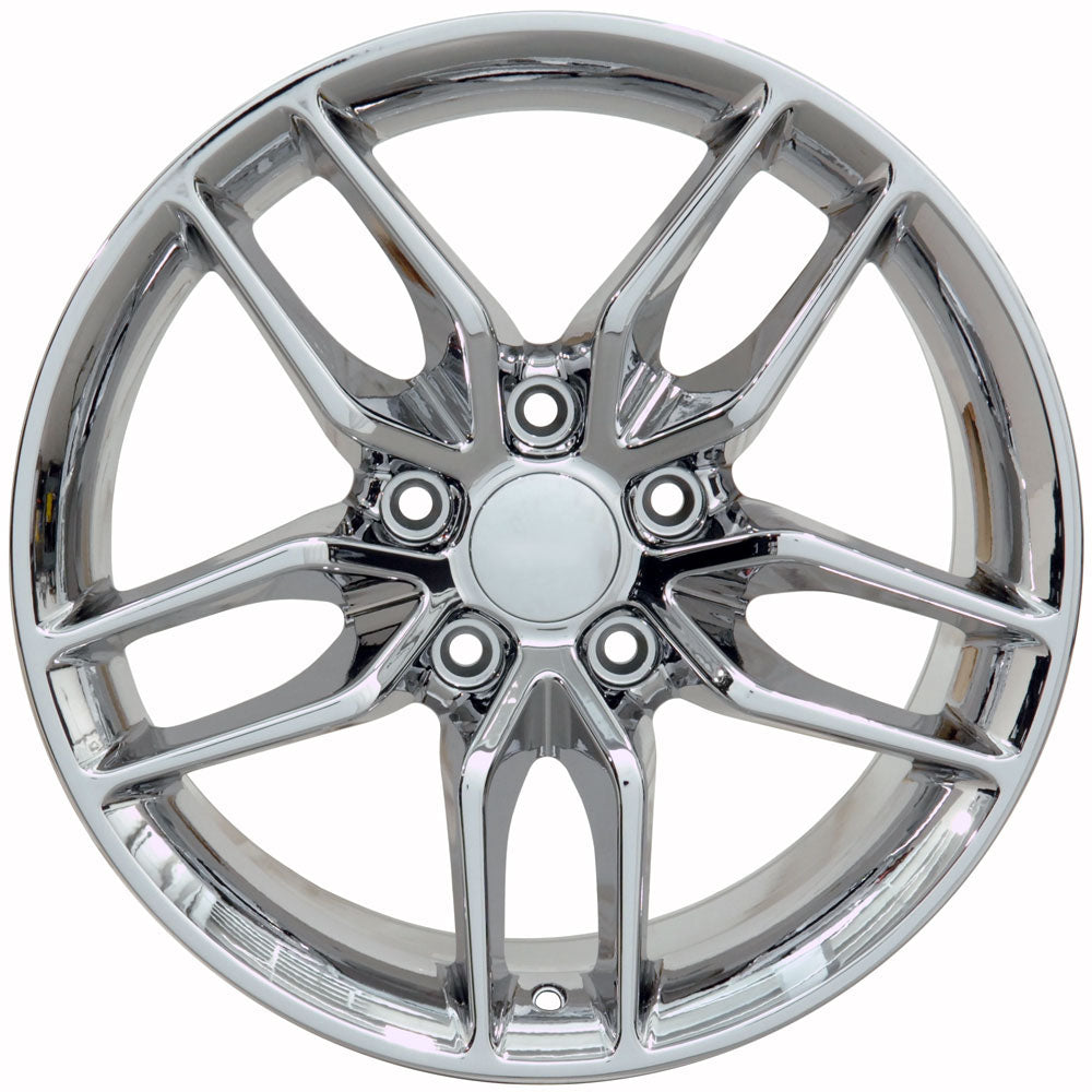 18" fits Chevrolet - C7 Stingray Wheel - Chrome 18x8.5