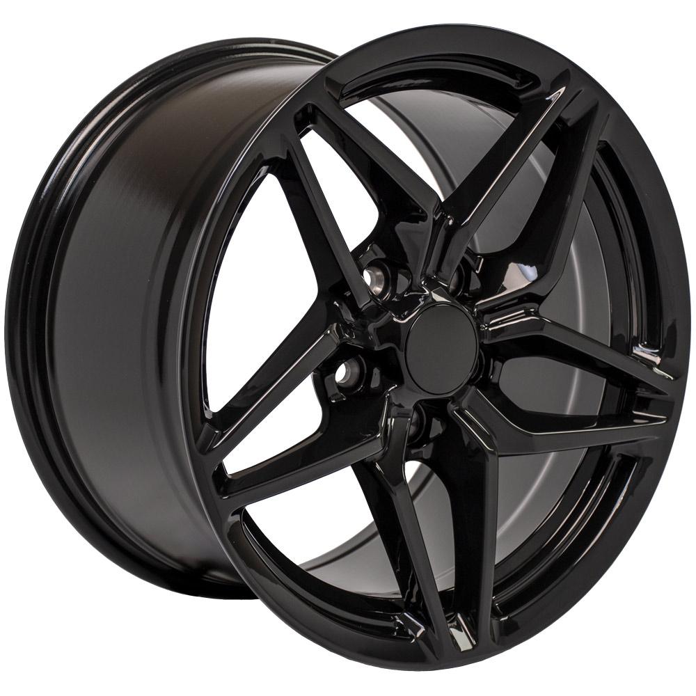 17" Rim fits Corvette - CV31 C7 ZR1 Style Black Wheel 17x11