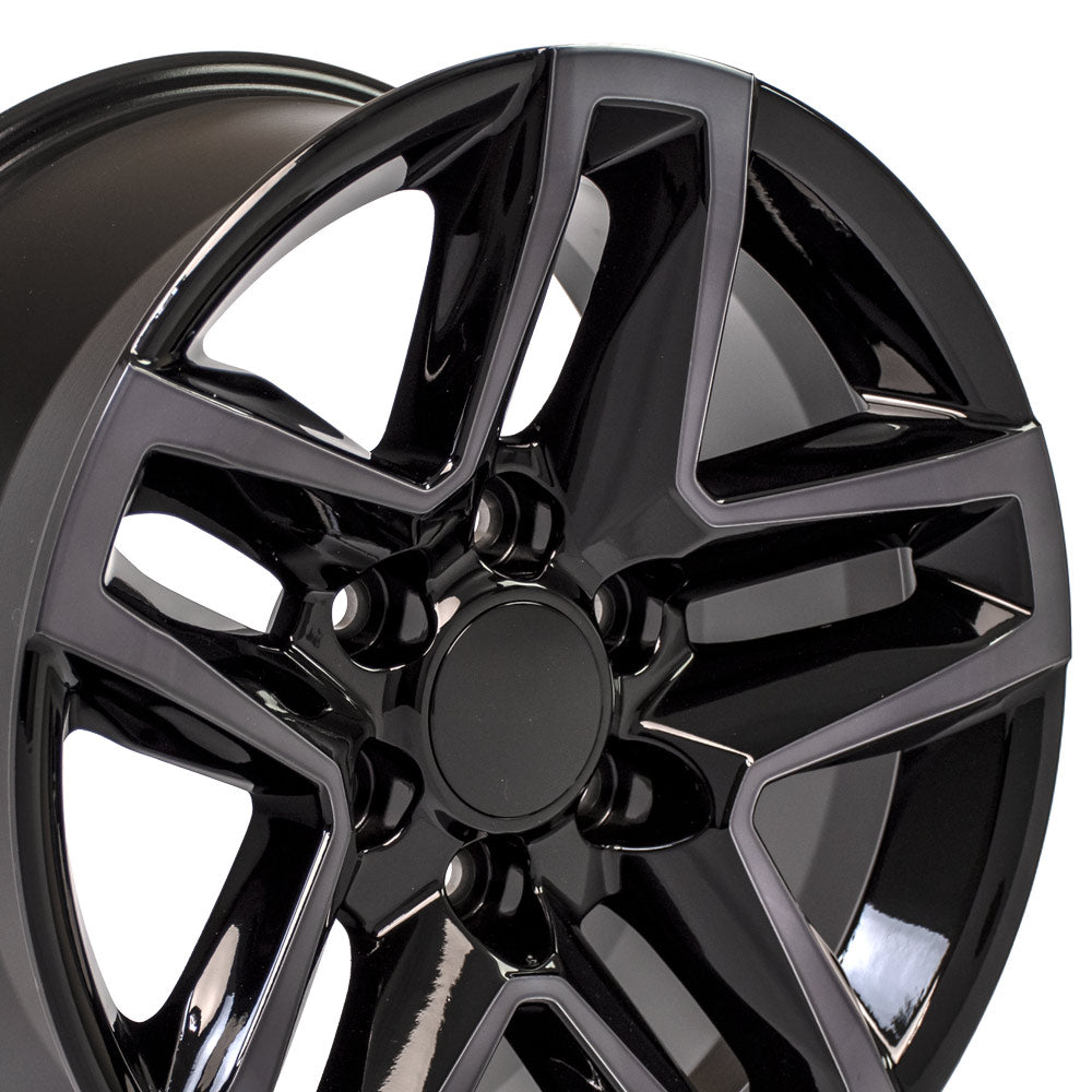 18" Rim Fits Chevy Trail Boss CV34 Tinted Machined Chevy Truck Wheel