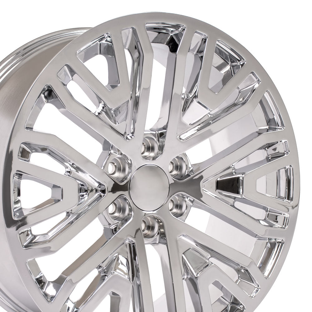 22" Chrome Rims fit GMC Sierra 1500 22x9