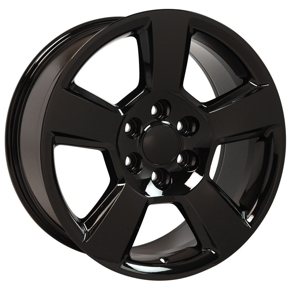 20" fits Chevrolet - Tahoe Wheel - Black 20x9