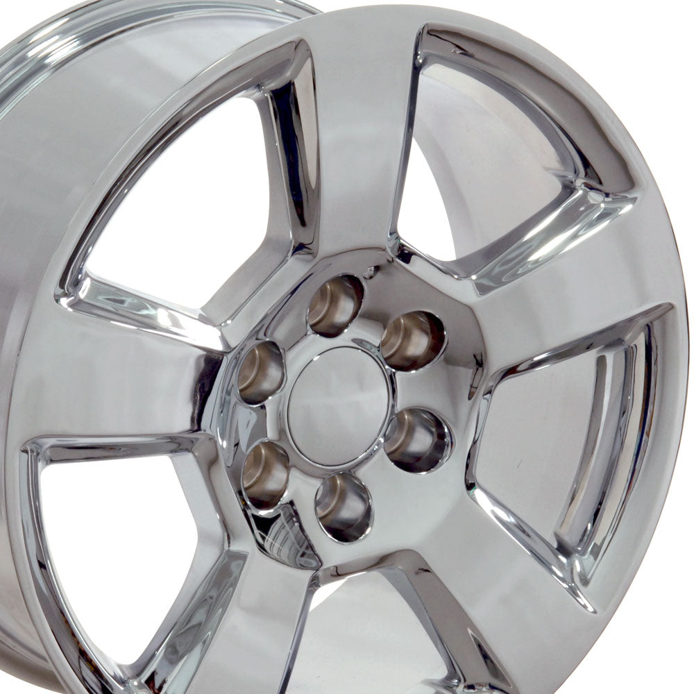 20" Fits Chevrolet - Tahoe Style Wheel - Chrome 20x9