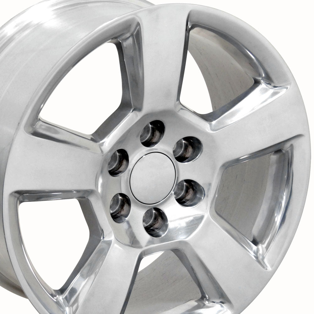 20" Fits Chevrolet - Tahoe Style Wheel - Polished 20x9