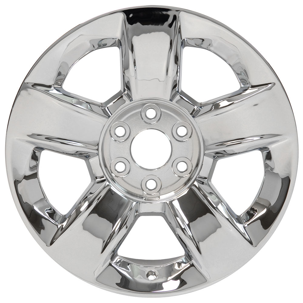 20" Fits Chevrolet - Silverado OEM Wheel - Chrome 2x9