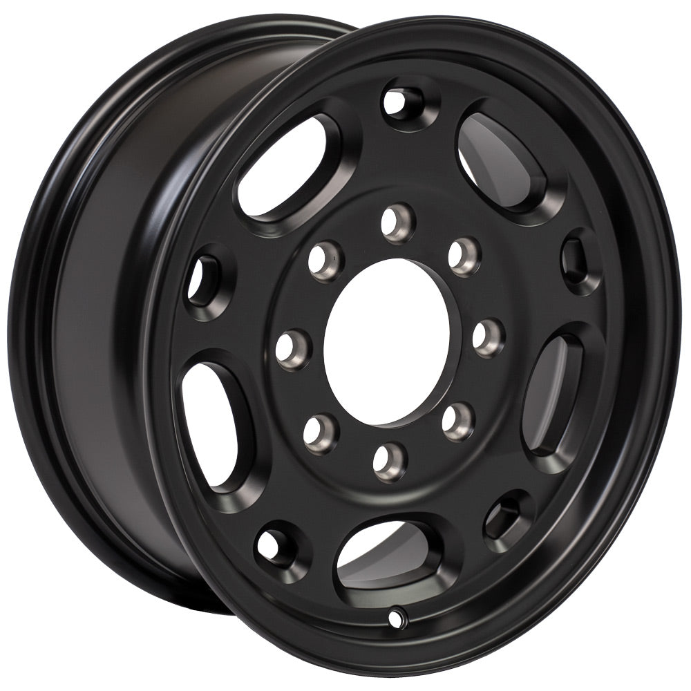 16" Rim Fits Chevy Suburban CV82 16x6.5 Satin Black Chevy Truck Wheel