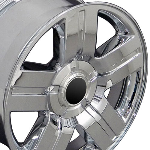 22" Fits Chevrolet - Texas Wheel - Chrome 22x9