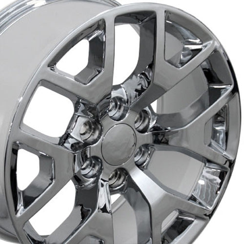 22" Fits GMC - Sierra 15 Style Wheel - Chrome 22x9