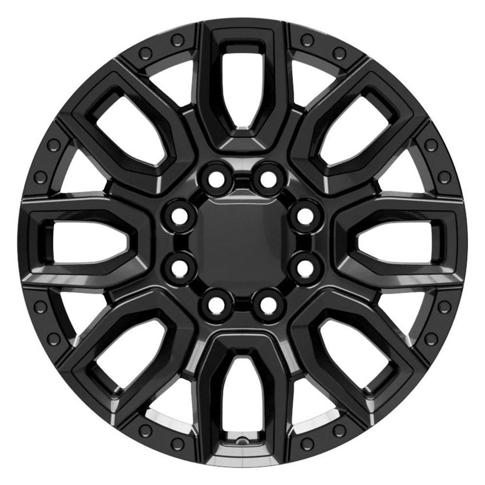 20" Wheel fits GMC Sierra 2500/3500 - CV97A Black 20x8.5
