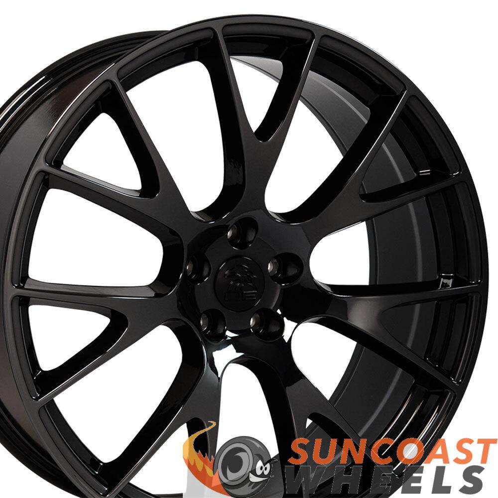 22" Rim Fits RAM 1500 Hellcat Wheel DG69 22x10 Black Chrome