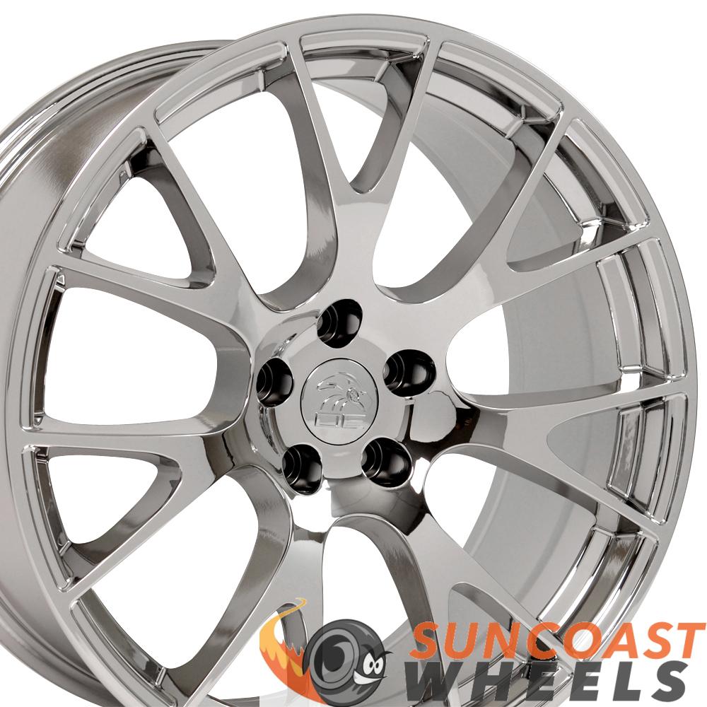 22" Rim Fits RAM 1500 Hellcat Wheel DG69 22x10 Chrome