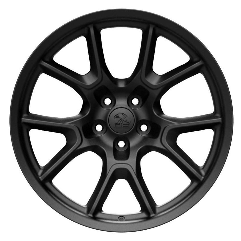 20" Wheel fits Dodge Challenger - DG21 Satin Black 20x10