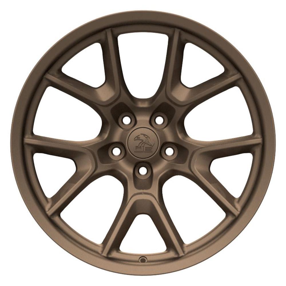 20" Wheel fits Dodge Challenger - DG21 Bronze 20x11