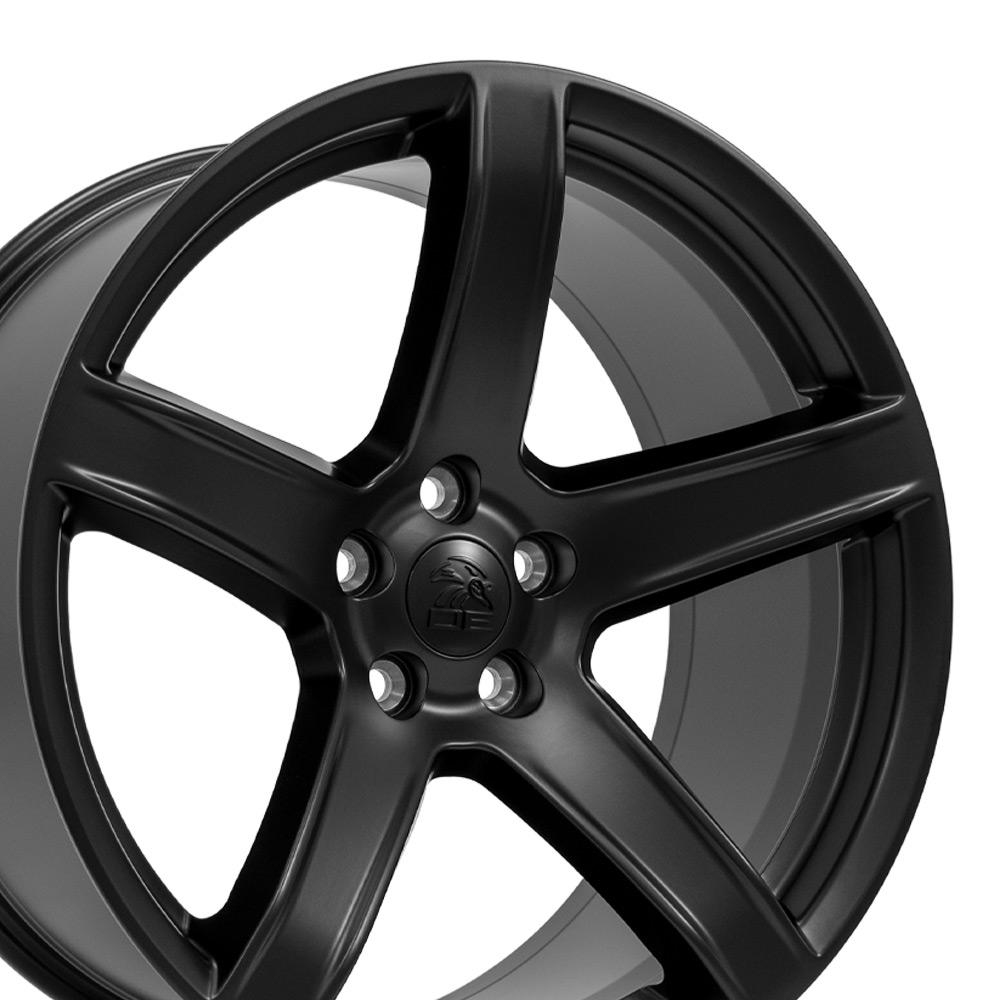 20" Wheel fits Dodge Challenger - DG22 Satin Black 20x9.5