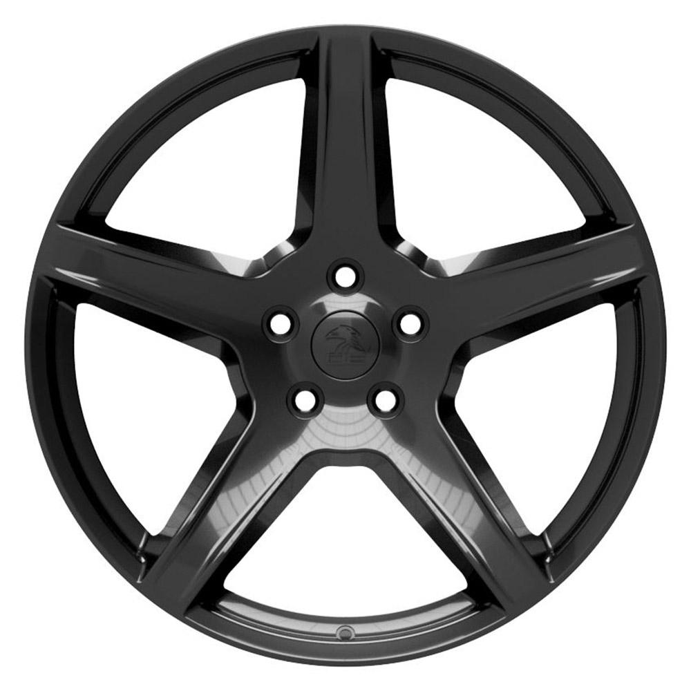 22" Wheel fits Jeep Grand Cherokee - DG22 Black 22x9.5