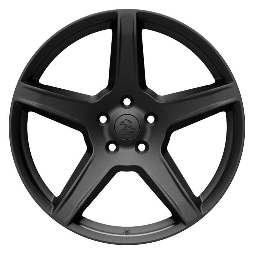 22" Wheel fits Jeep Grand Cherokee - DG22 Satin Black 22x9.5