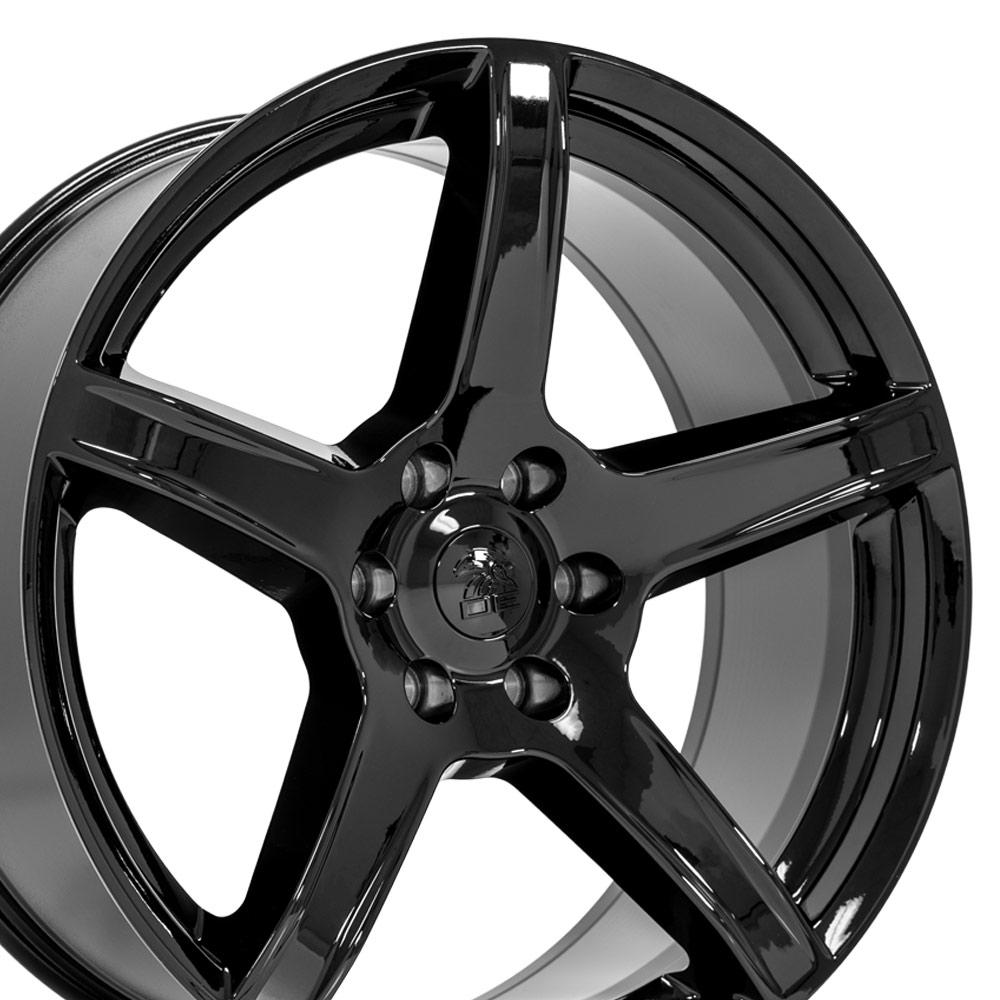 22" Wheel fits Ram 1500 - DG22 Black 22x9.5