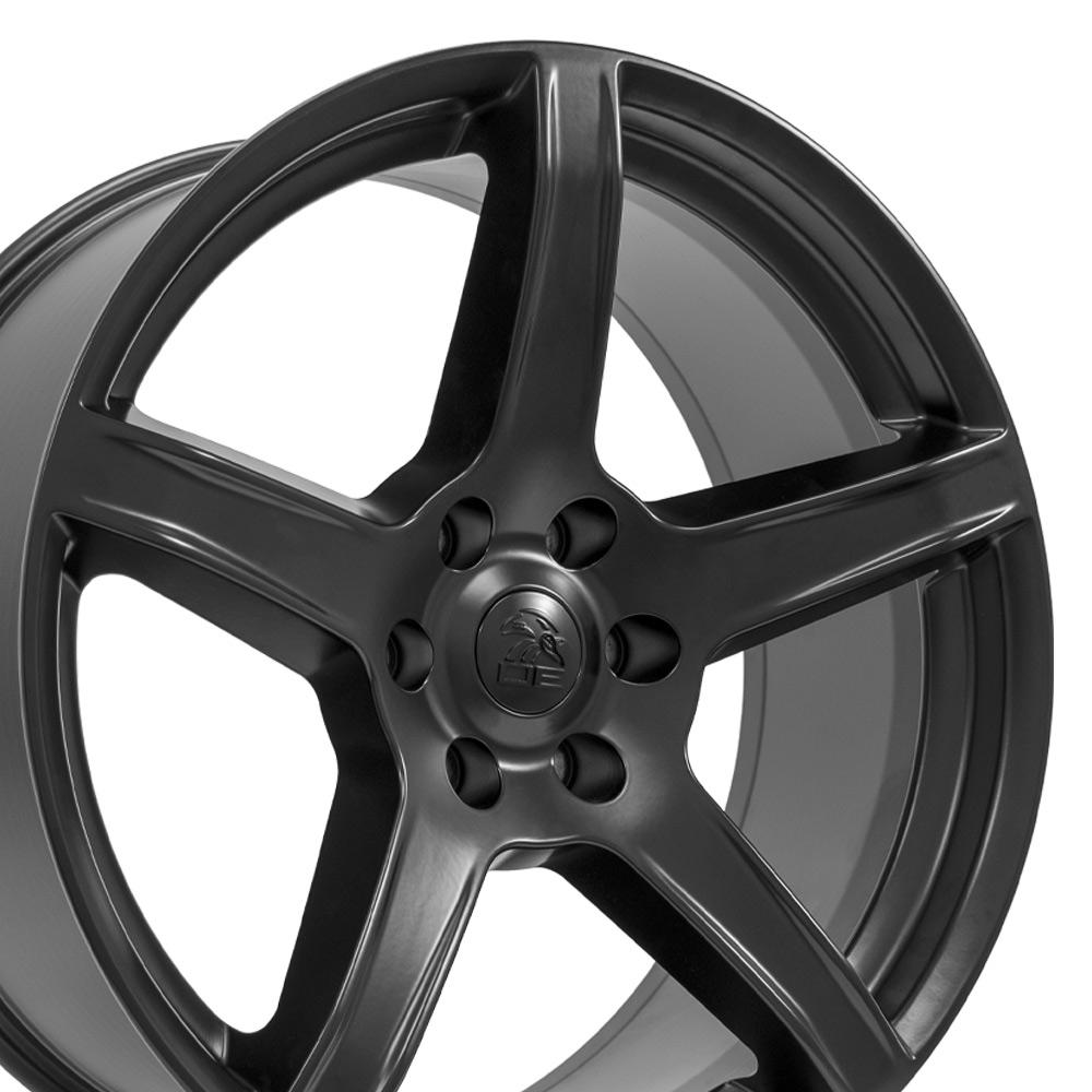 22"Wheel fits Ram 1500 - DG22 Satin Black 22x9.5