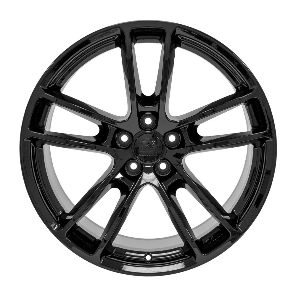 20" Wheel fits Dodge Challenger - DG23 Black 20x10