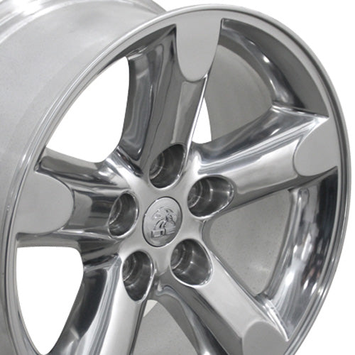 20" Fits Dodge - Ram 15 Wheel - Polished 20x9