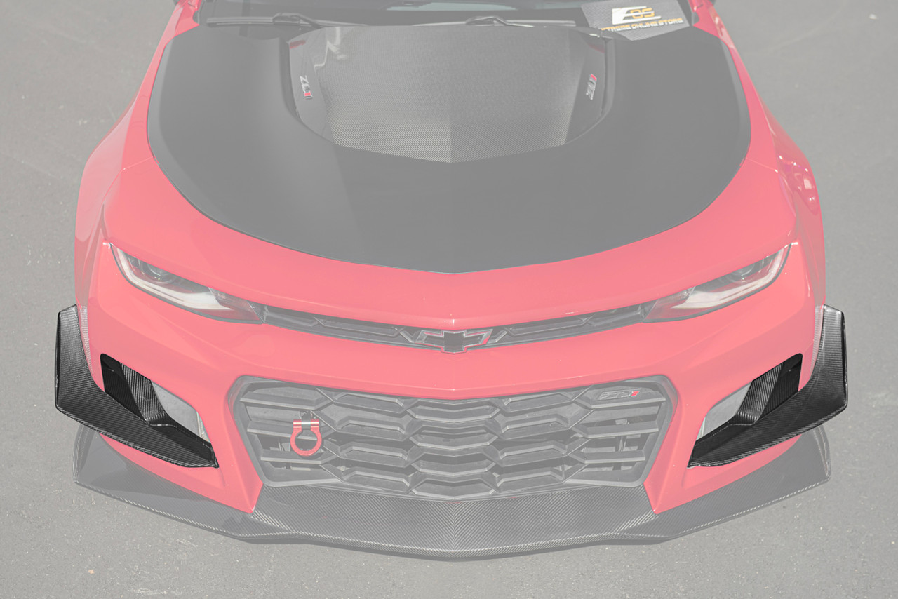 EOS Front Air Duct Bezels & Side Canards, Carbon Fiber :: 2017-2024 Camaro ZL1