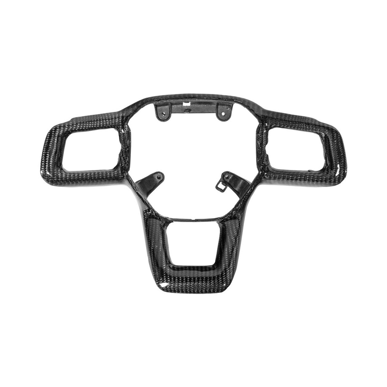 EOS Steering Wheel Button Cover, Carbon Fiber :: 2024-2025 Ford Mustang