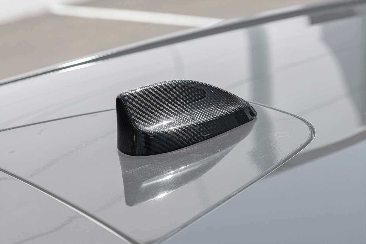 EOS Shark Fin Roof Antenna Cover, Carbon Fiber :: 2021-2025 Ford Mustang Mach-E