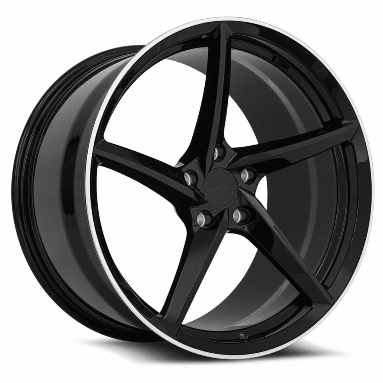 MRR F25 Forged Front Right Side Wheel, Gloss Black, 19x8.5 :: 2020-2025 C8 Corvette