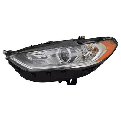 2017 Ford Fusion Front Driver Side Replacement Halogen Headlight Assembly ARSWLFO2502348C
