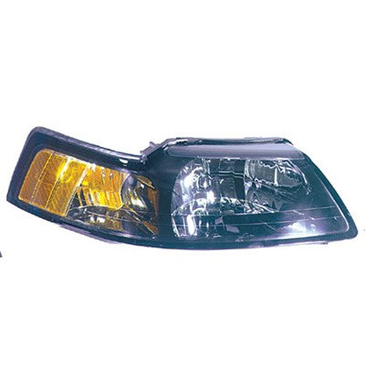 2004 Ford Mustang Front Passenger Side Replacement Headlight Lens and Housing ARSWLFO2503177V