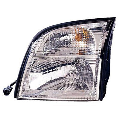 2002 Mercury Mountaineer Front Passenger Side Replacement Headlight Assembly ARSWLFO2503188V